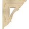 Ekena Millwork Merced Traditional Rough Sawn Bracket, Douglas Fir, 6"W x 20"D x 24"H BKT06X20X24MRC01RDF - alternate 3